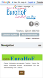 Mobile Screenshot of hotel-eurohof.de